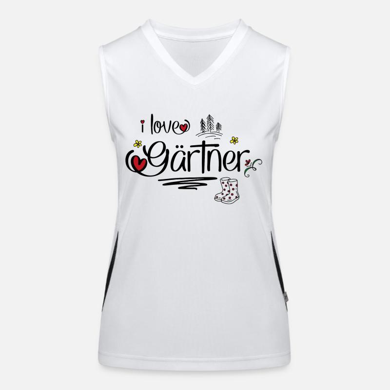 Gärtner Funktionelles Kontrast-Tank Top für Frauen