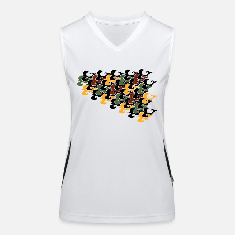 Birds flight 2 Women's Functional Contrast Tank Top