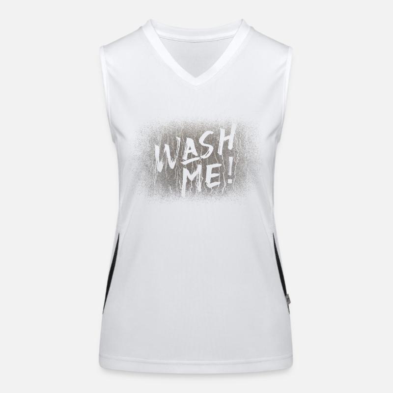 Lavez-moi Débardeur respirant contrasté Femme