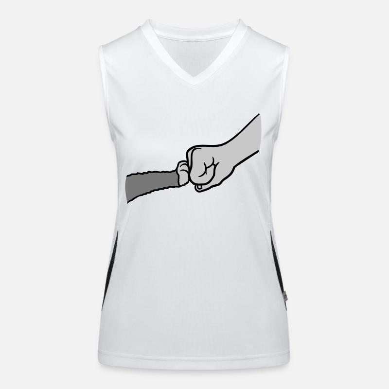 Pompe à poing Cat Brofist Débardeur respirant contrasté Femme