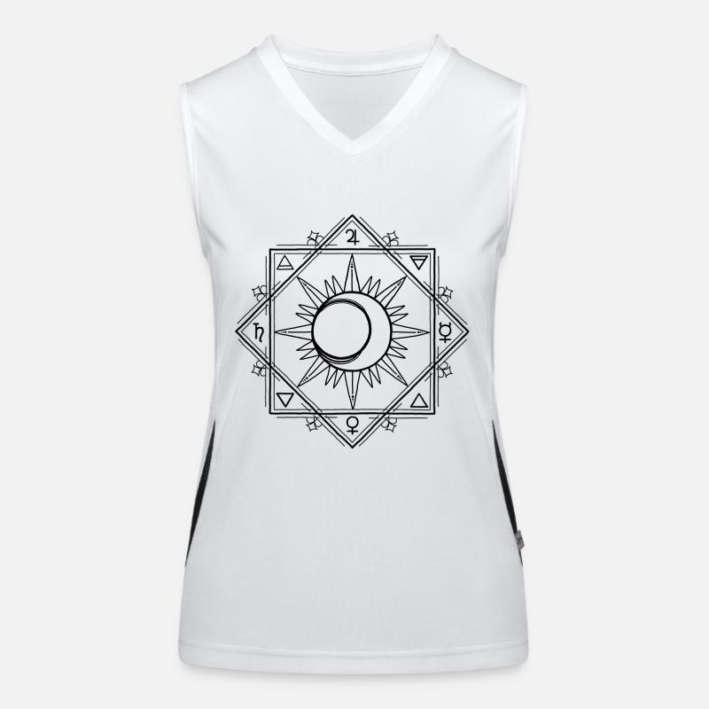 Formel Funktionelles Kontrast-Tank Top für Frauen