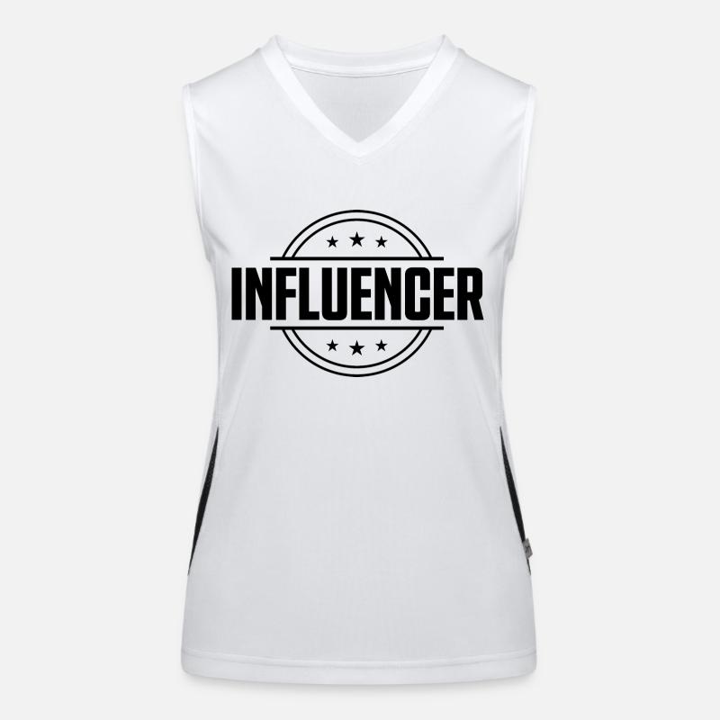 Influencer Beruf Funktionelles Kontrast-Tank Top für Frauen