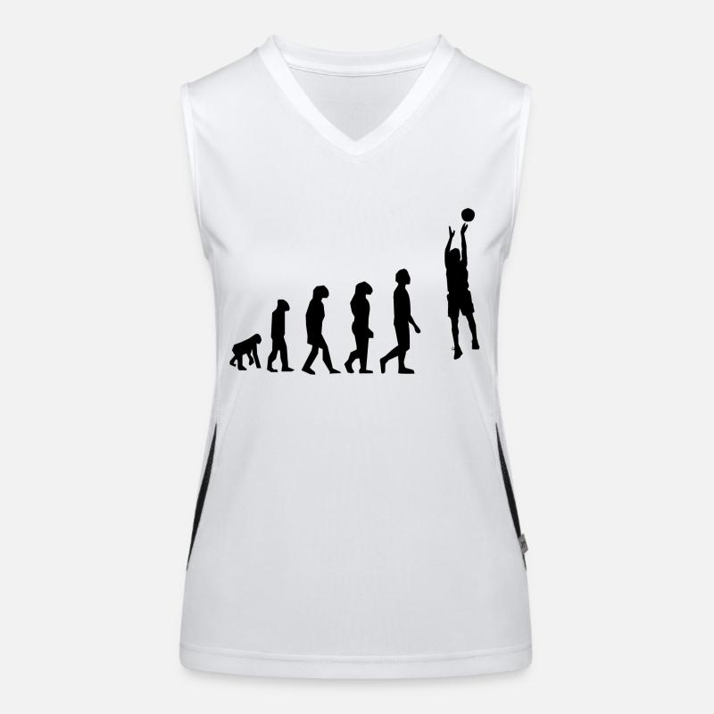 basket évolution Débardeur respirant contrasté Femme