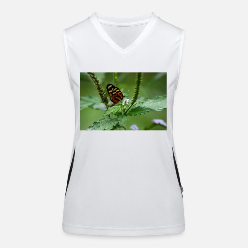 papillon Débardeur respirant contrasté Femme
