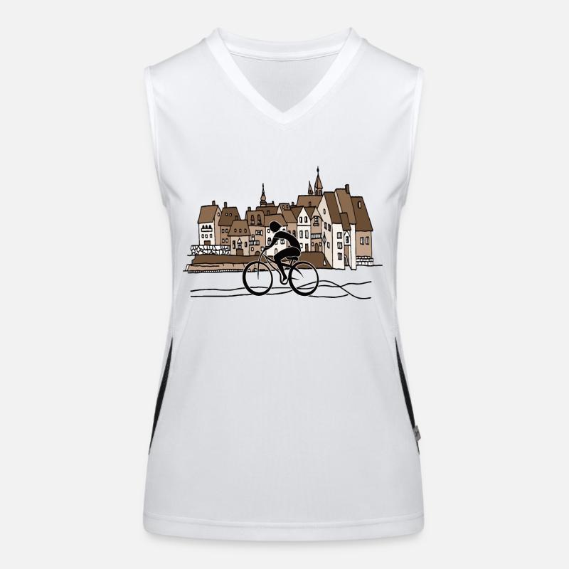 Cyclist Women's Functional Contrast Tank Top