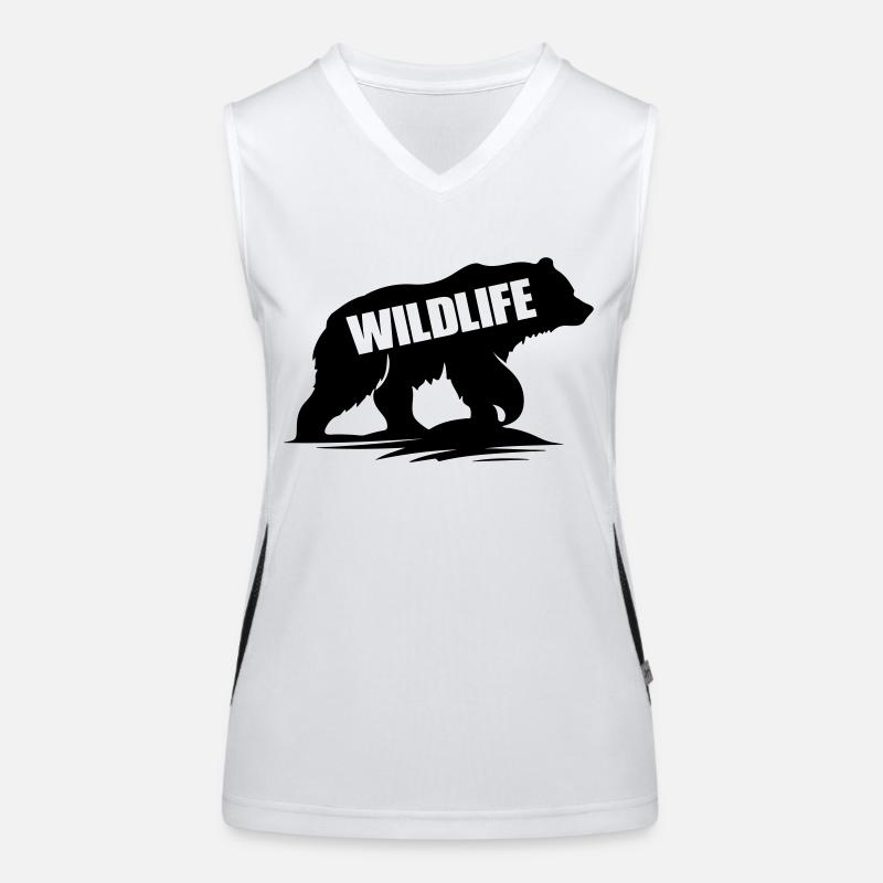 Ours Faune Débardeur respirant contrasté Femme