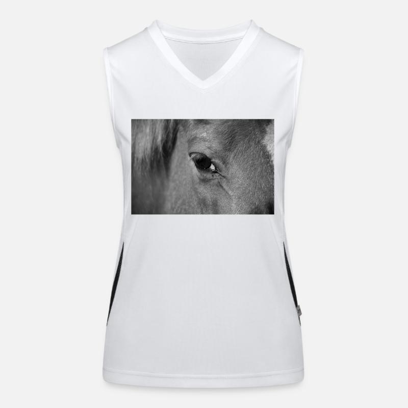 Horse's eye Women's Functional Contrast Tank Top