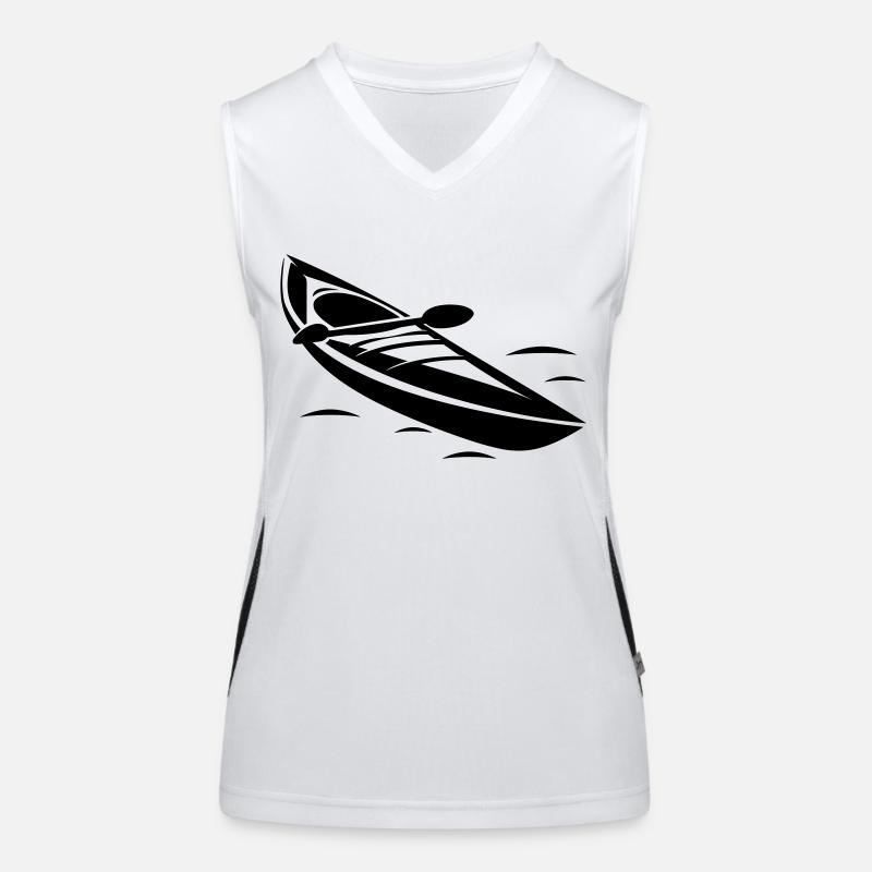 Canoë Débardeur respirant contrasté Femme