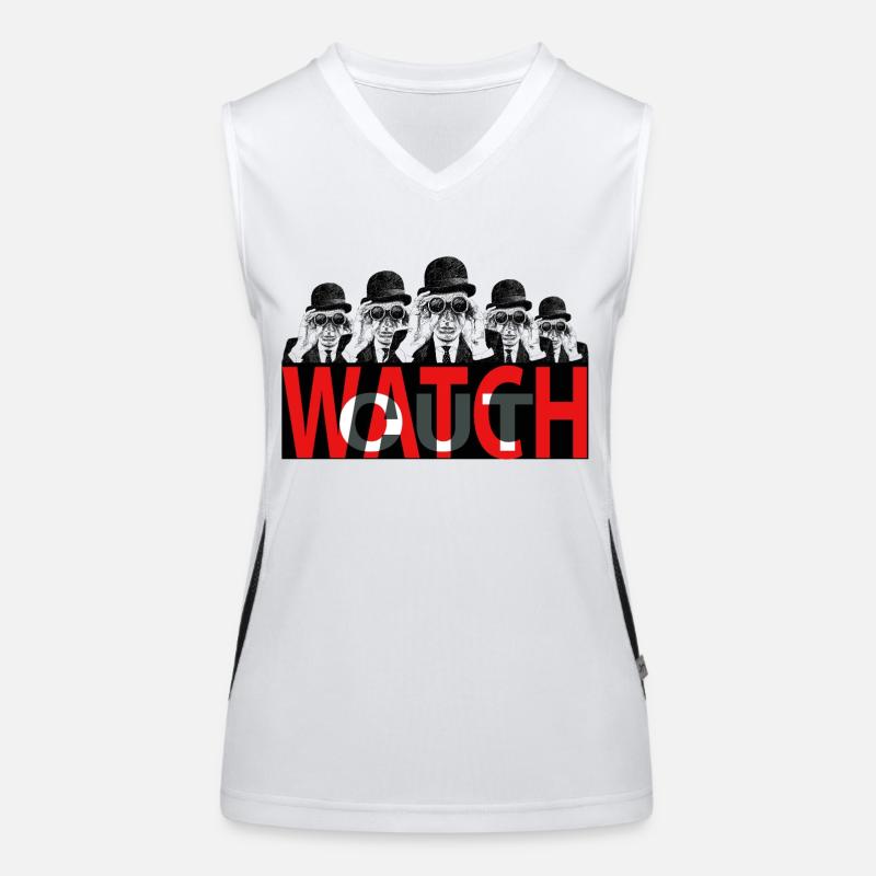 Fais gaffe Débardeur respirant contrasté Femme