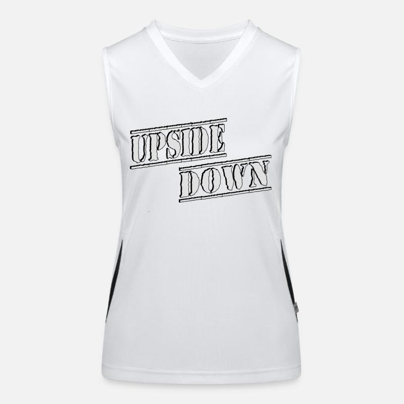 UPSIDE DOWN Women's Functional Contrast Tank Top