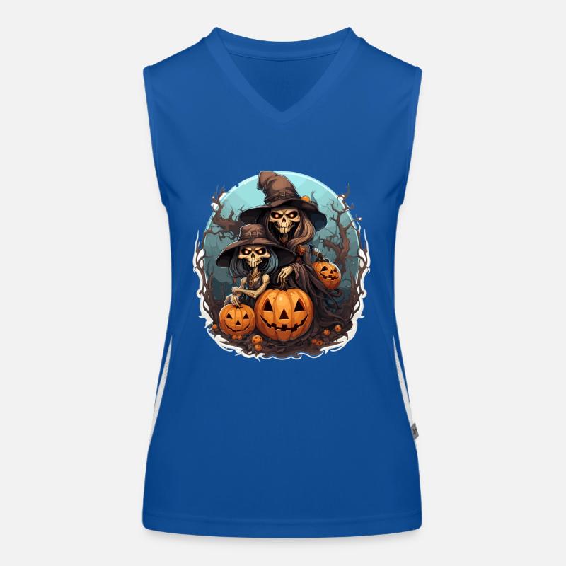 sorcière 10 Débardeur respirant contrasté Femme