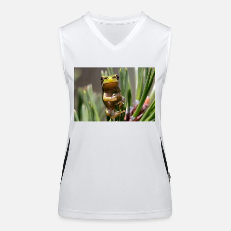 Tree frog Women's Functional Contrast Tank Top