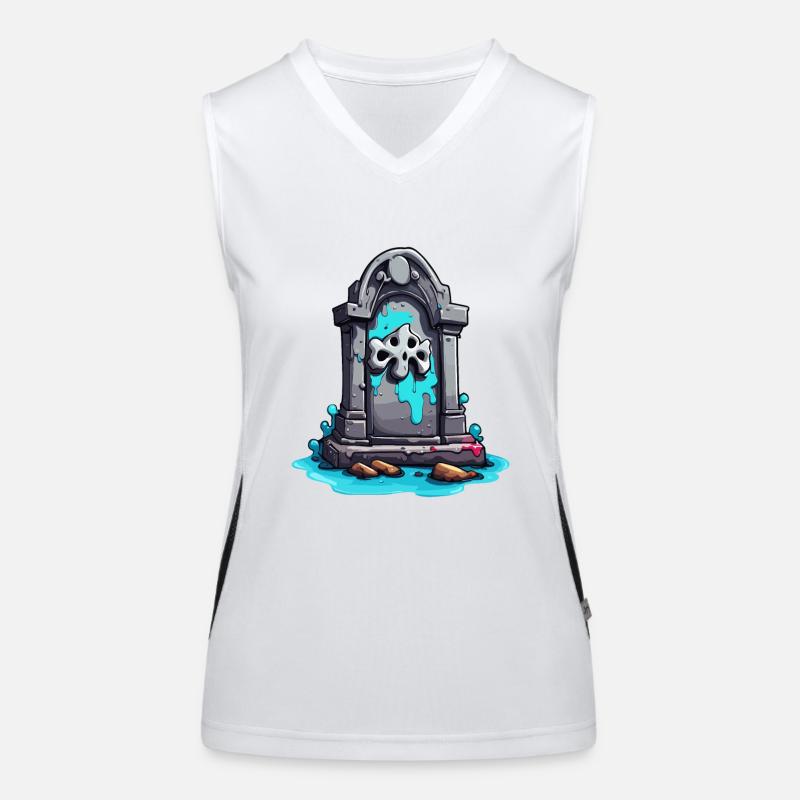 Gravestone / Remembrance / Tranquility / Unforgotten / Dead Women's Functional Contrast Tank Top