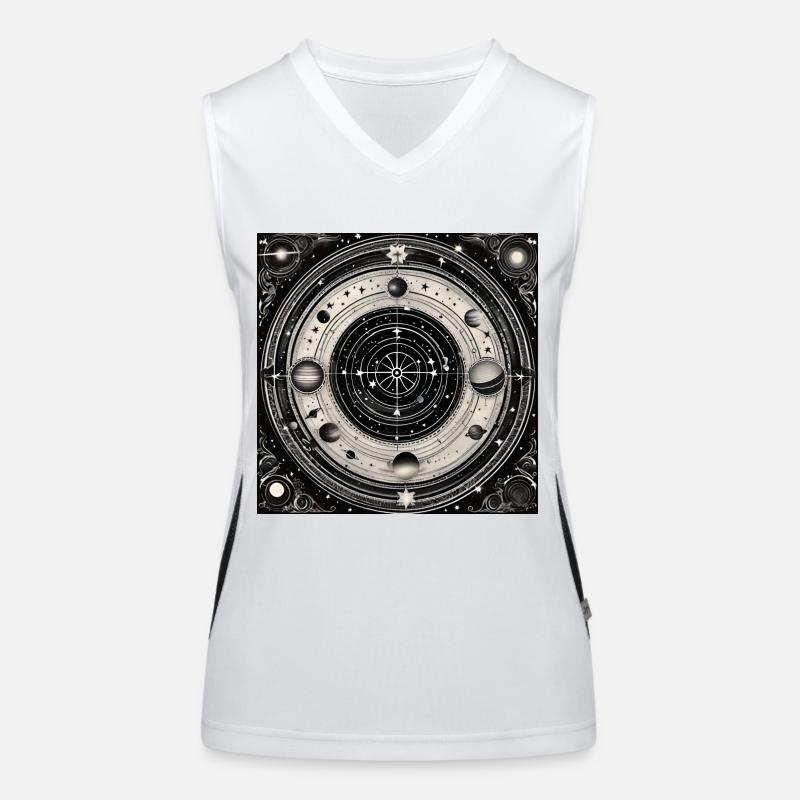 Jeu de fléchettes Odyssey Débardeur respirant contrasté Femme