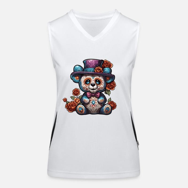 Teddybär / Kuscheltier / Stofftier / Geschenkidee Funktionelles Kontrast-Tank Top für Frauen