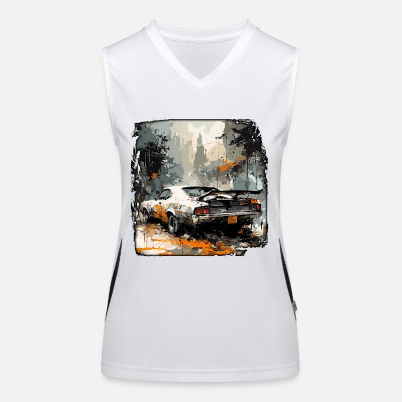 Apocalypse / Doomsday / Destruction / Anarchy Women's Functional Contrast Tank Top