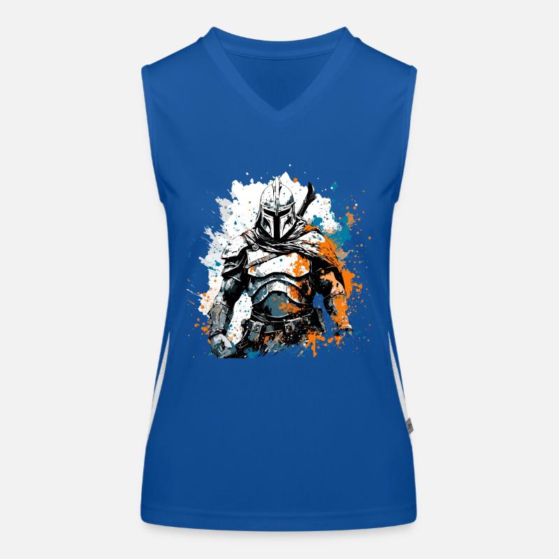 Spartan / Warrior / Fighter / Ancient / Sparta Women's Functional Contrast Tank Top