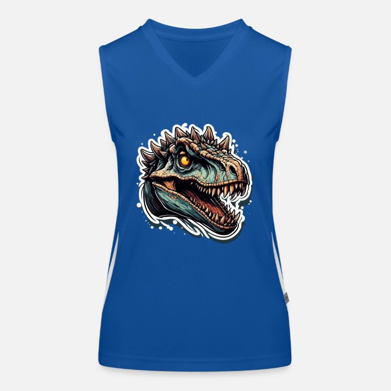 Dinosaurier / Tier / Urzeit / Reptil / Jungs Funktionelles Kontrast-Tank Top für Frauen