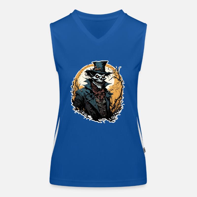 Vogelscheuche / Erntehelfer / Maisfeld / Feld Funktionelles Kontrast-Tank Top für Frauen