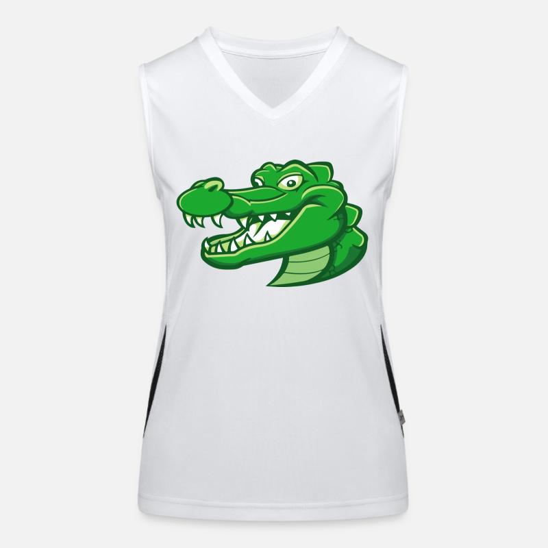 Walter le crocodile Débardeur respirant contrasté Femme