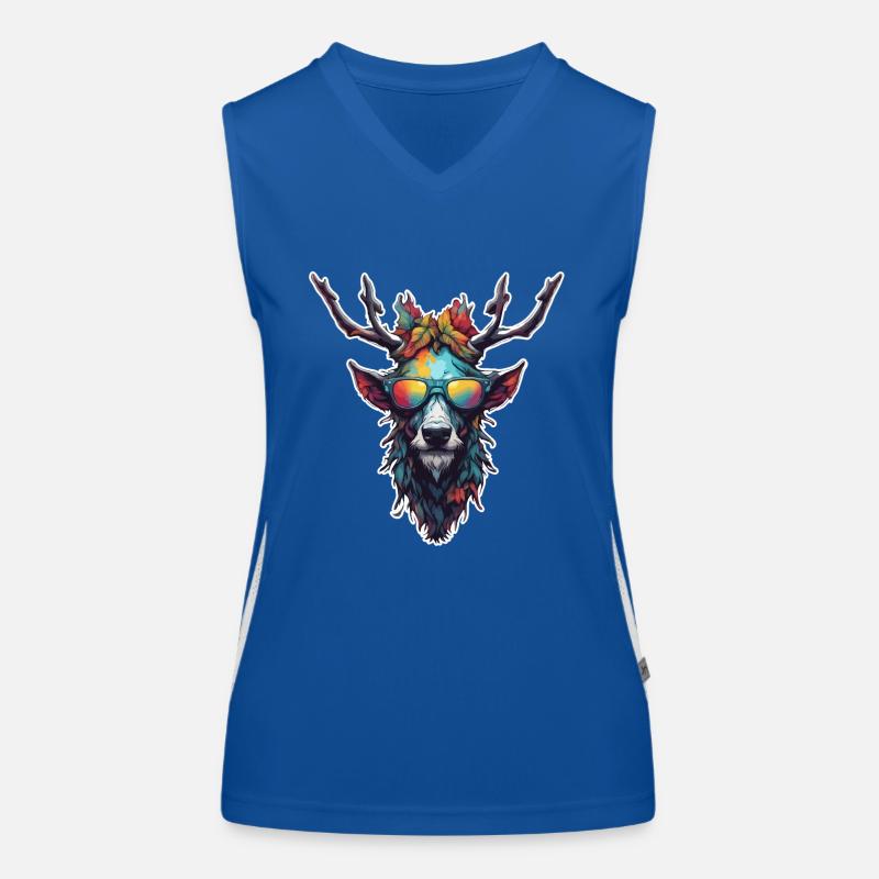Wendigo / Evil Spirit / Possessive / Horror Women's Functional Contrast Tank Top