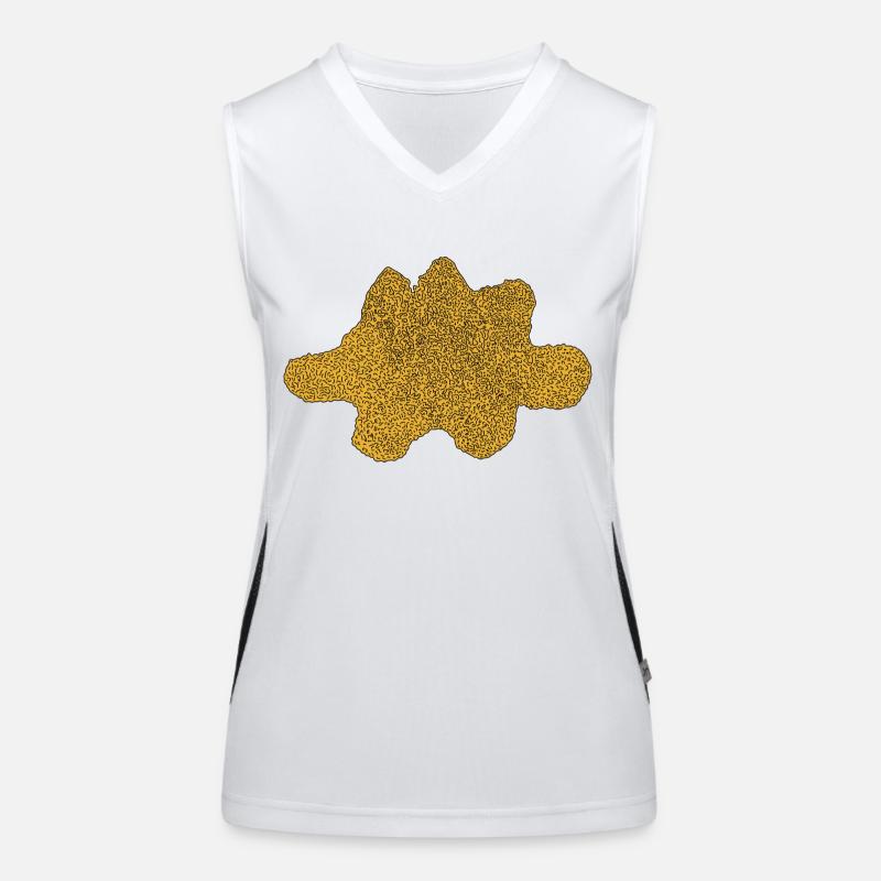 Stegosaurus Nugget Women's Functional Contrast Tank Top