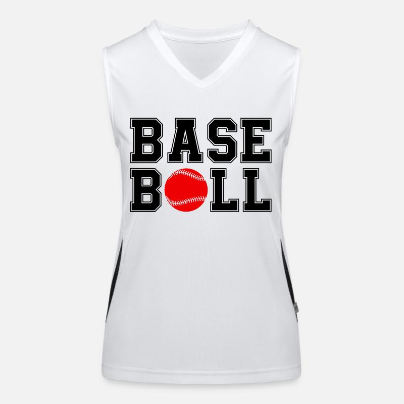 baseball Women's Functional Contrast Tank Top