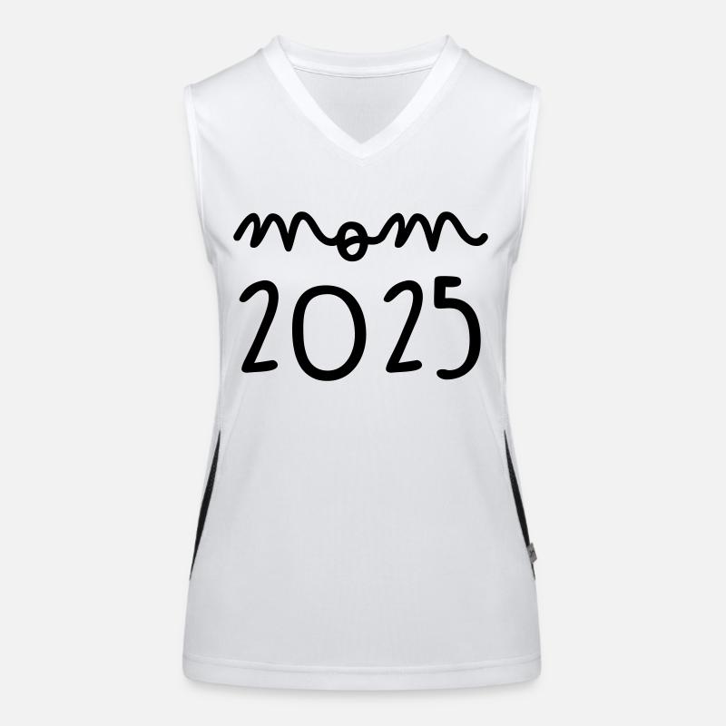 Maman 2025 Débardeur respirant contrasté Femme