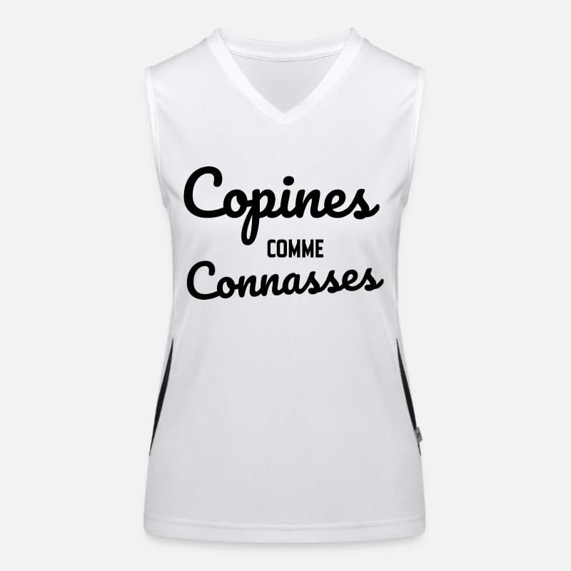 girlfriends as Women's Functional Contrast Tank Top