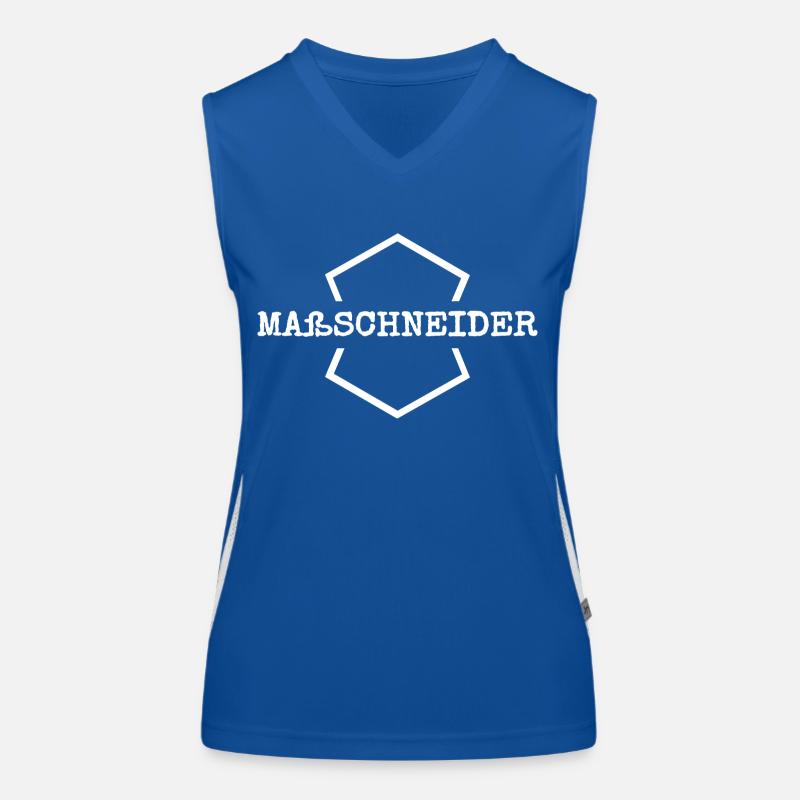 Arbeit Maßschneider Funktionelles Kontrast-Tank Top für Frauen