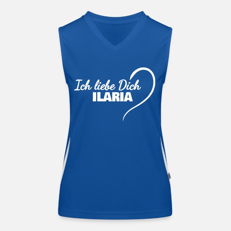 Ilaria als LiebeDich Funktionelles Kontrast-Tank Top für Frauen