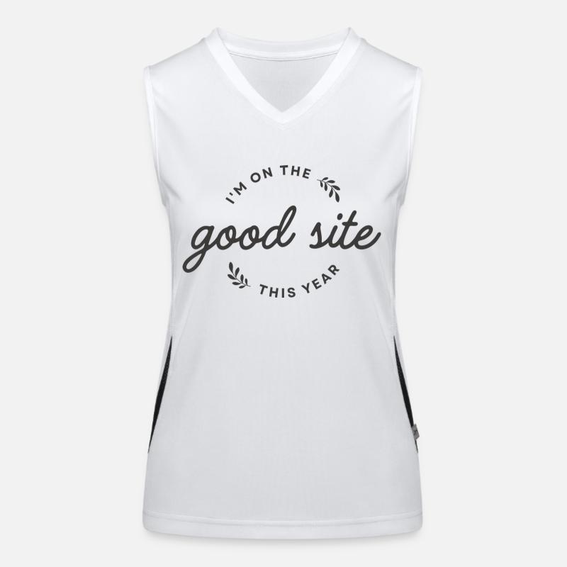 Good Site two Funktionelles Kontrast-Tank Top für Frauen