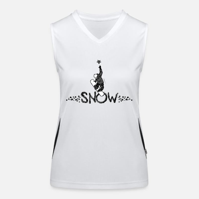 Freestyle Snowboarding Women's Functional Contrast Tank Top