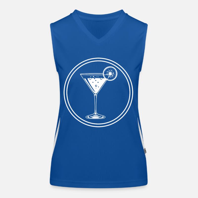 Tequila Alcool Débardeur respirant contrasté Femme