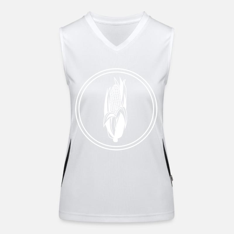 Mais symbol Funktionelles Kontrast-Tank Top für Frauen