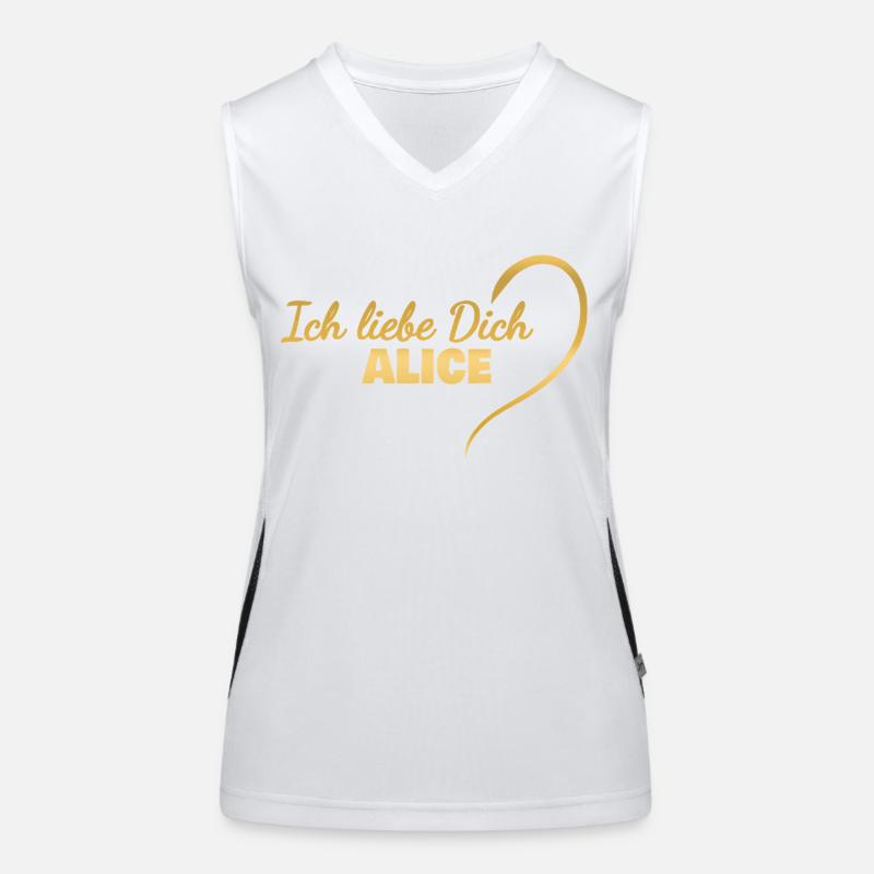 LiebeDich Alice Funktionelles Kontrast-Tank Top für Frauen