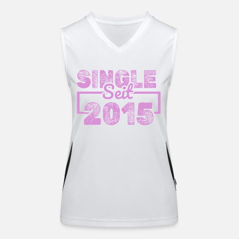 Single, 2015 Débardeur respirant contrasté Femme