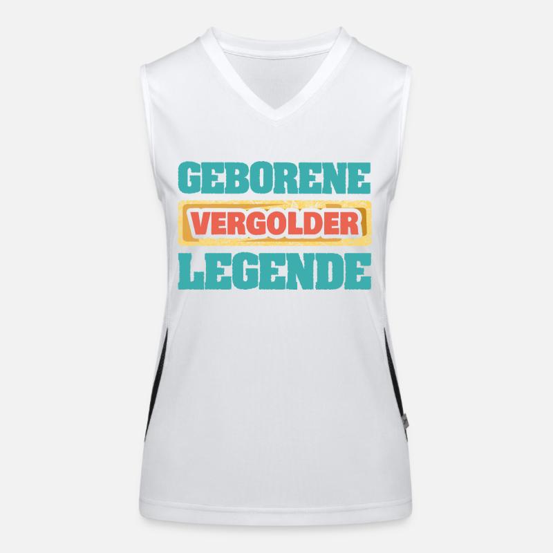 Gift for gilders Women's Functional Contrast Tank Top