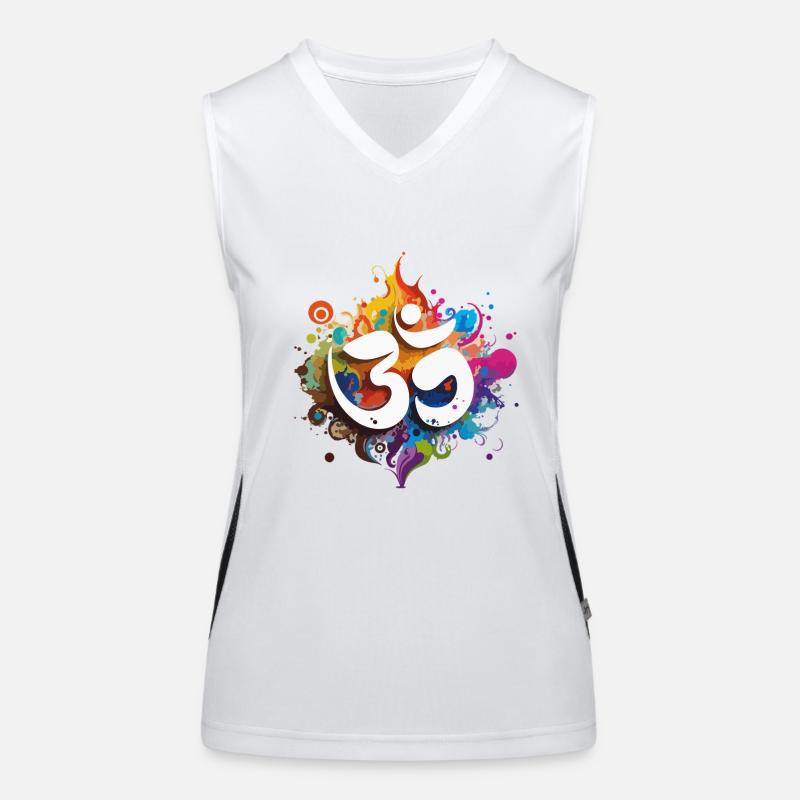 Om Splash Débardeur respirant contrasté Femme