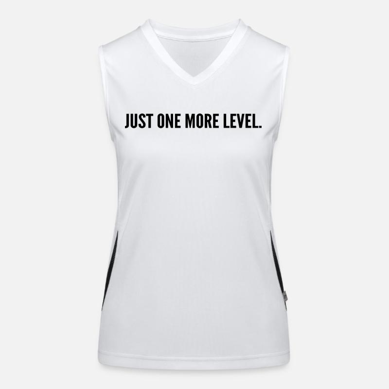 Nur noch eine Ebene Funktionelles Kontrast-Tank Top für Frauen