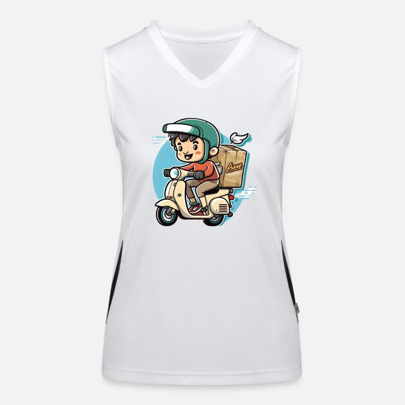 Speedy Delivery Women's Functional Contrast Tank Top