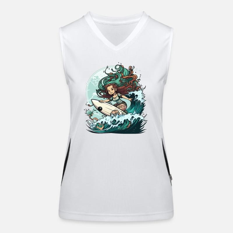 Surfing Siren Women's Functional Contrast Tank Top