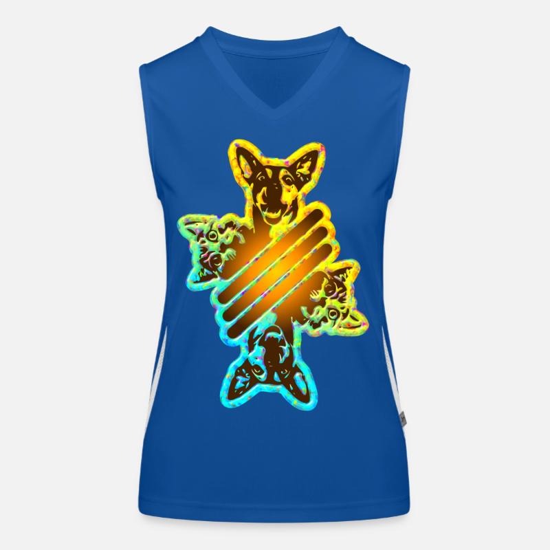 Freunde Funktionelles Kontrast-Tank Top für Frauen