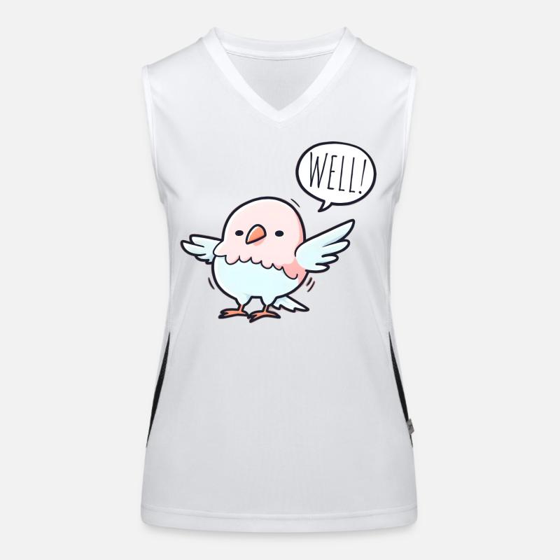 The Serene Bird Women's Functional Contrast Tank Top