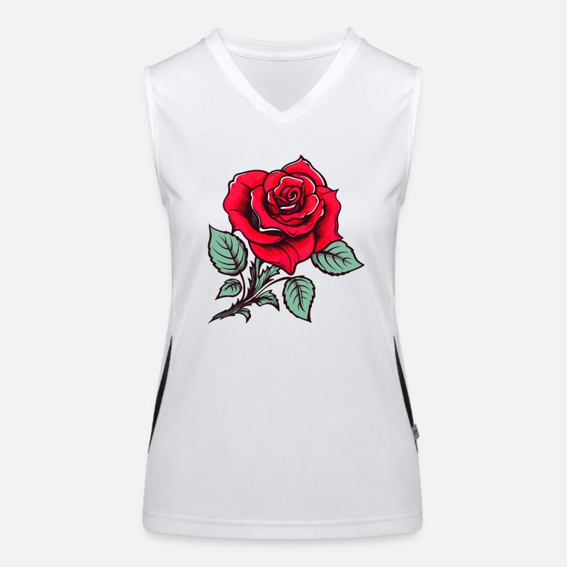 Rose Women's Functional Contrast Tank Top
