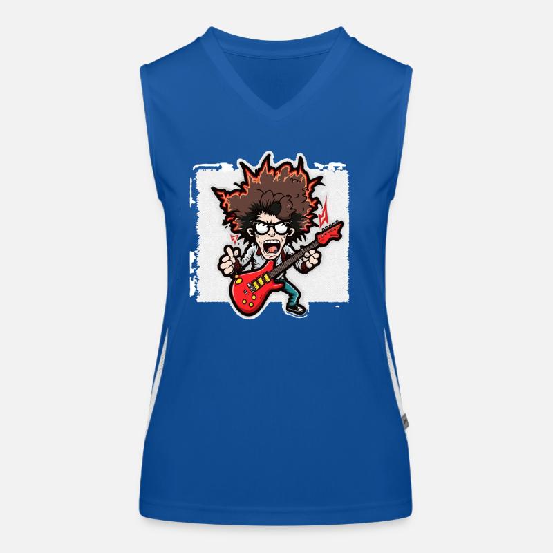 Jamming sur scène Débardeur respirant contrasté Femme