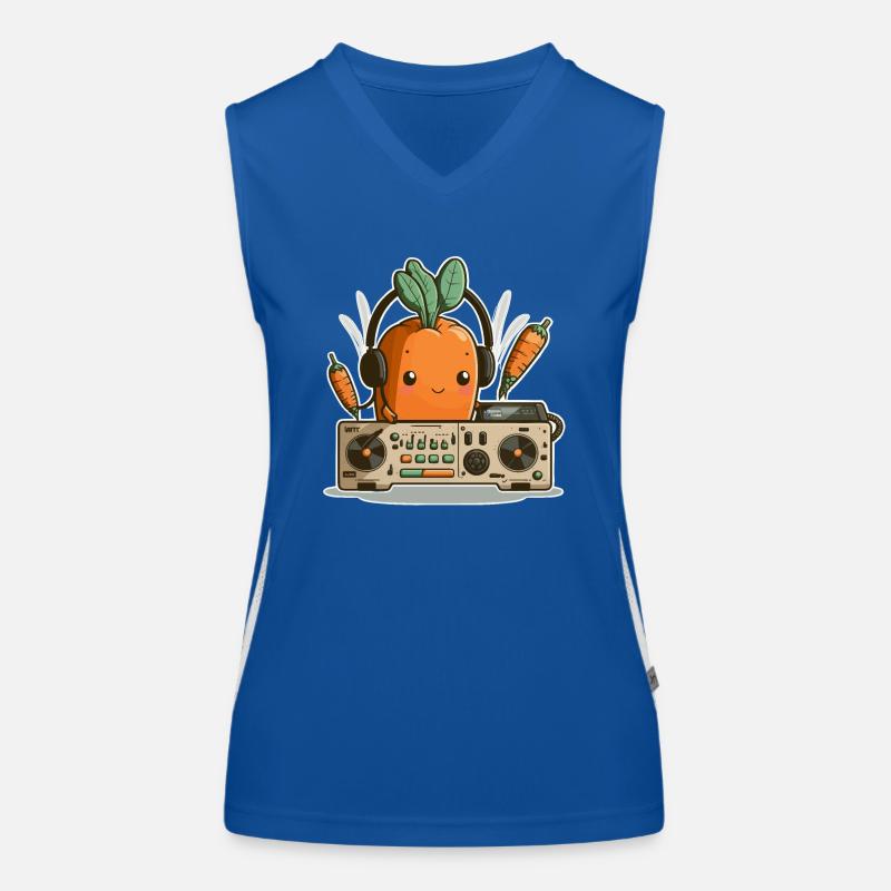 Carrot Beats Women's Functional Contrast Tank Top