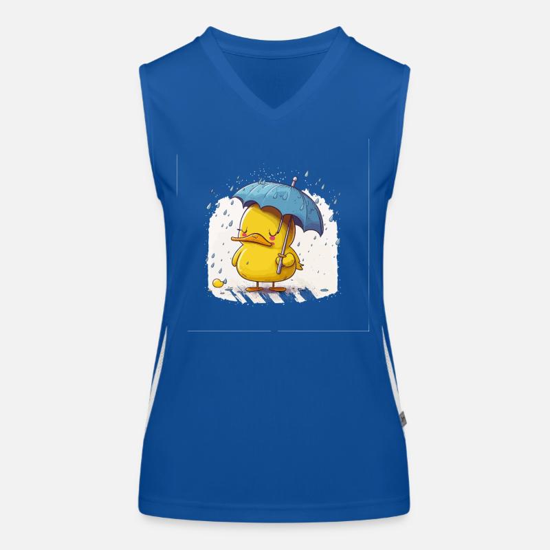 Quack Attack Women's Functional Contrast Tank Top