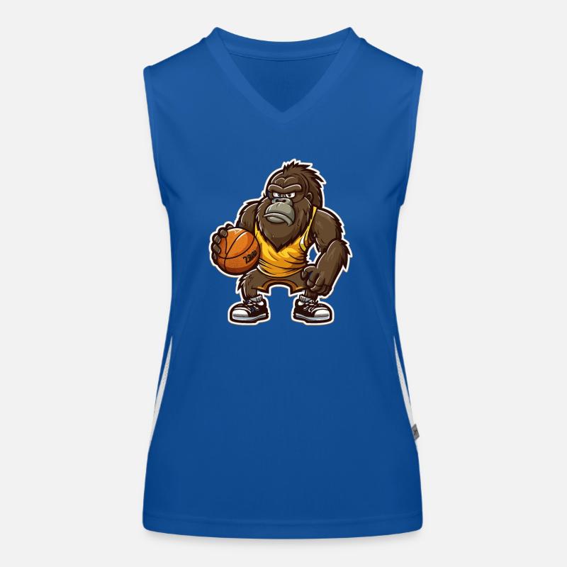Gorilla Power Forward Women's Functional Contrast Tank Top