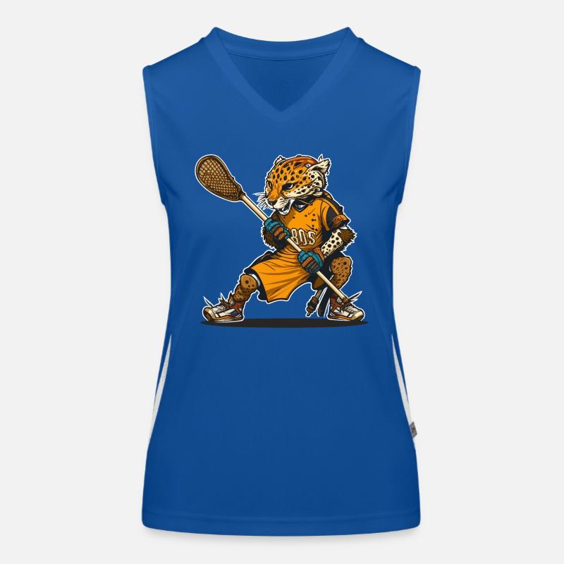 Cheetah Lacrosse Women's Functional Contrast Tank Top